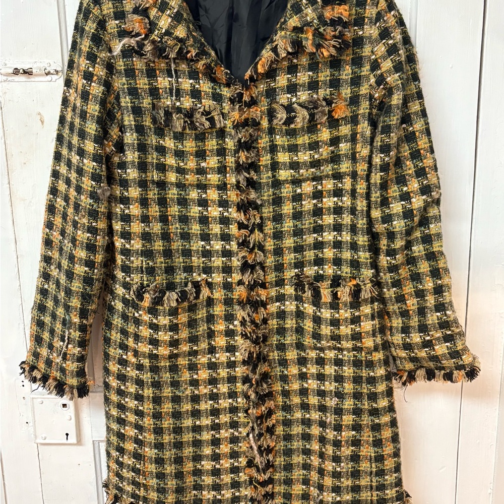 VINTAGE CHANEL boucle’ tweed jacket Karl Lagerfeld/80s/90s #truevintage#luxury